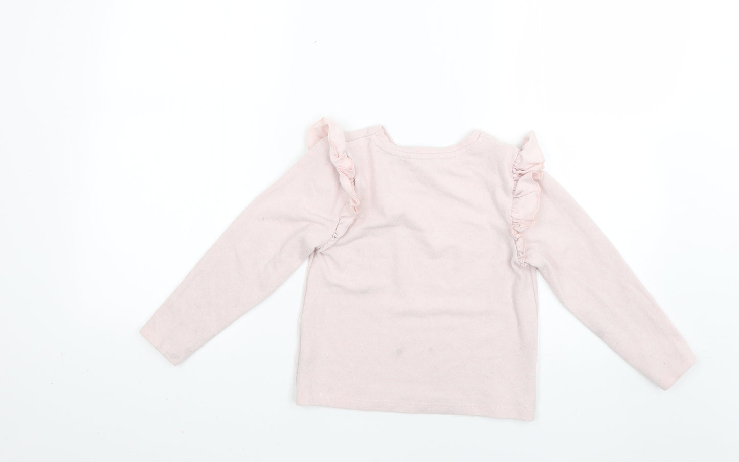Matalan Girls Pink   Pullover Jumper Size 6 Years