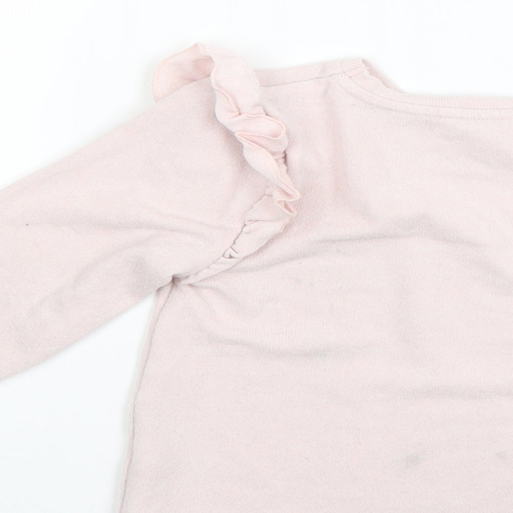 Matalan Girls Pink   Pullover Jumper Size 6 Years