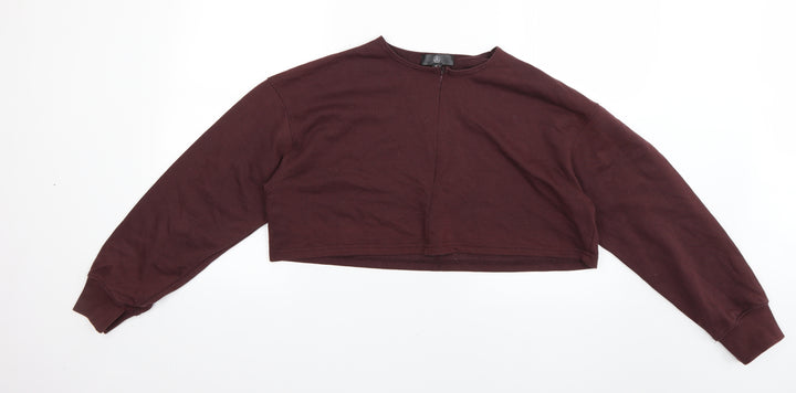Missguided Womens Brown Pullover Jumper Size 8