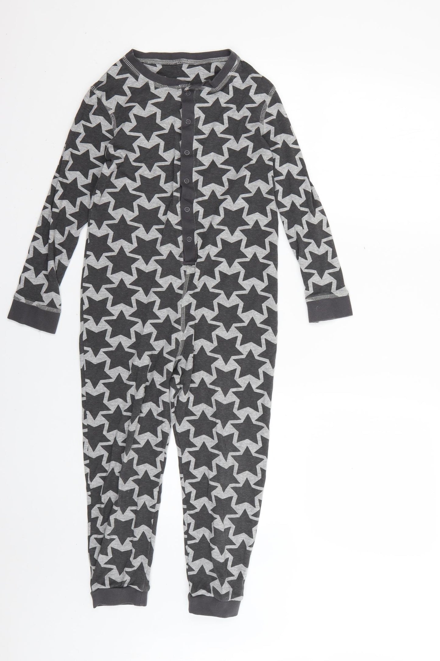gerge Boys Grey Geometric   One Piece Size 8-9 Years