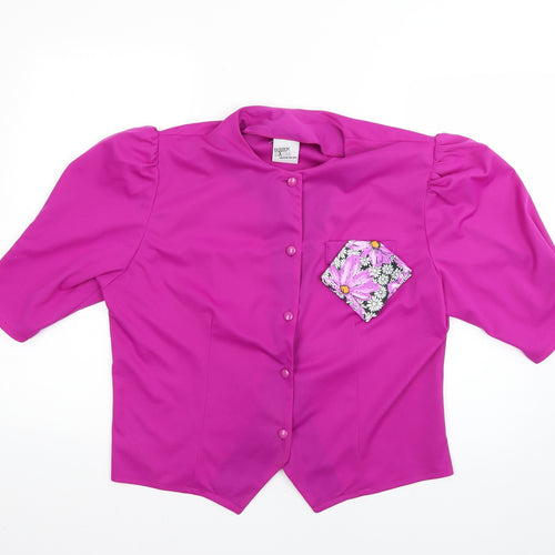 fashion extra Womens Purple   Jacket  Size 18