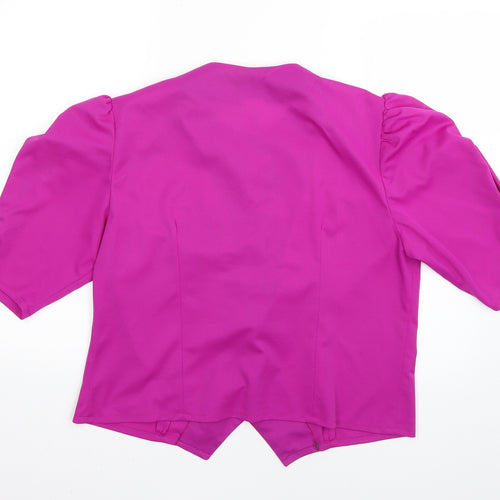 fashion extra Womens Purple   Jacket  Size 18