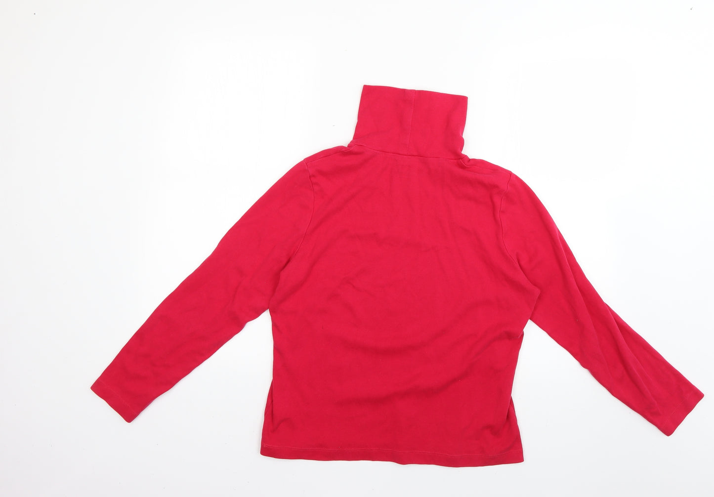 BHS Womens Red   Basic Blouse Size 16