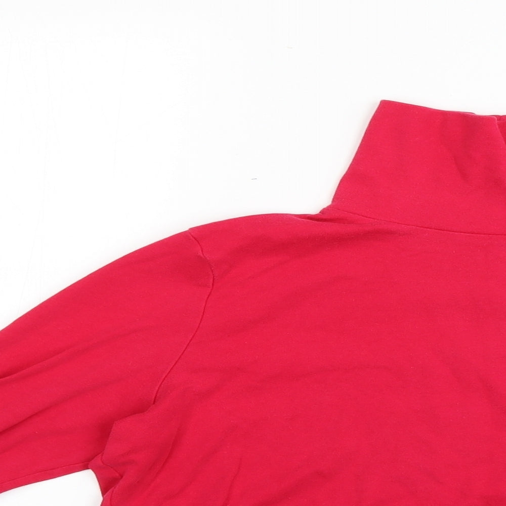 BHS Womens Red   Basic Blouse Size 16