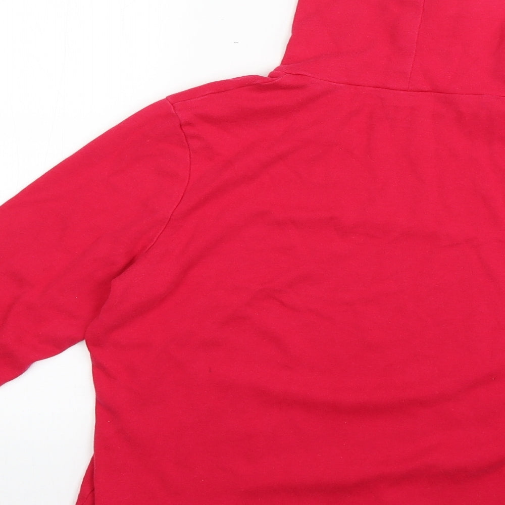 BHS Womens Red   Basic Blouse Size 16