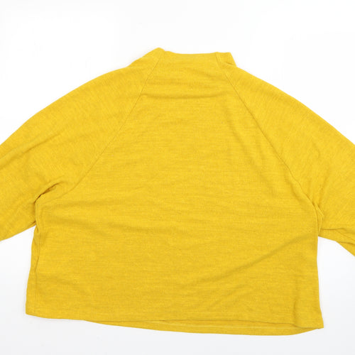 H&M Womens Yellow   Pullover Jumper Size L