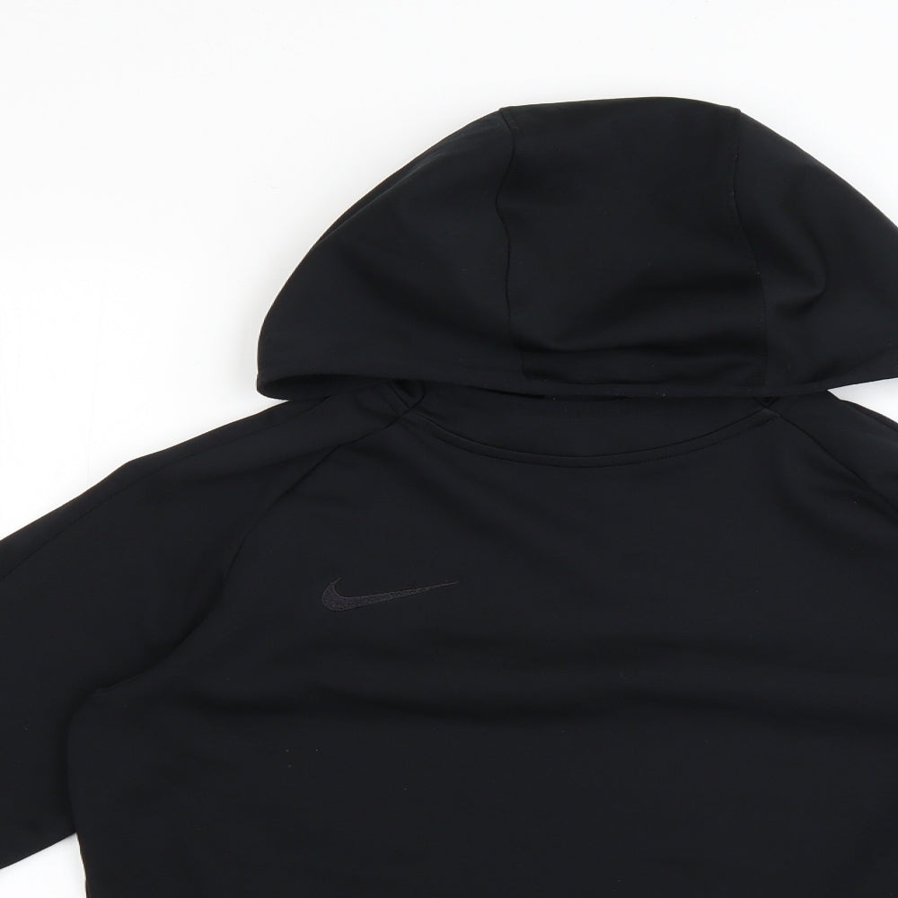 Nike Boys Black   Pullover Hoodie Size 12-13 Years