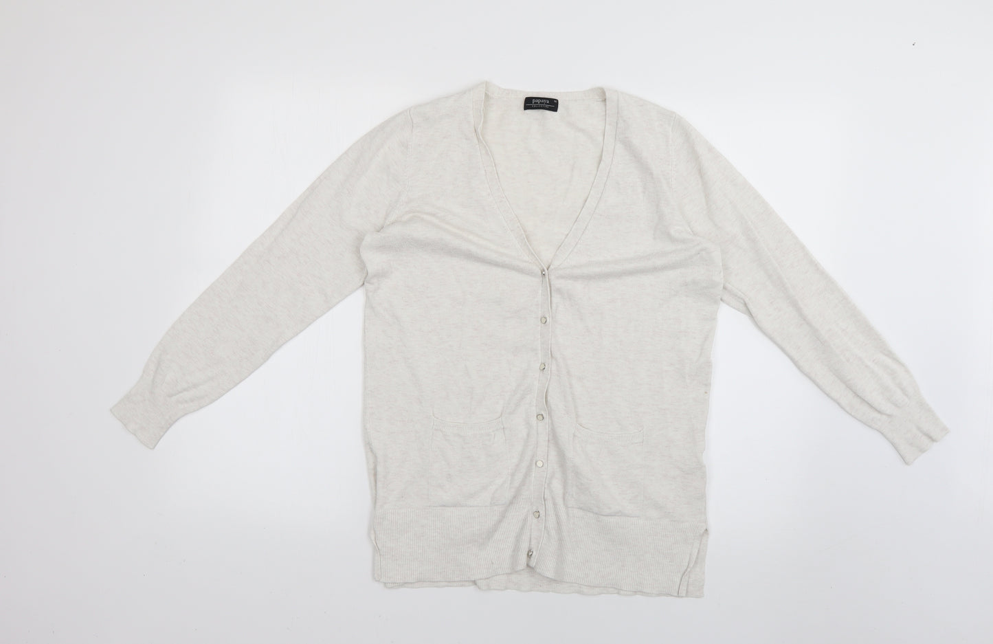 Matalan Womens Grey   Cardigan Jumper Size 14