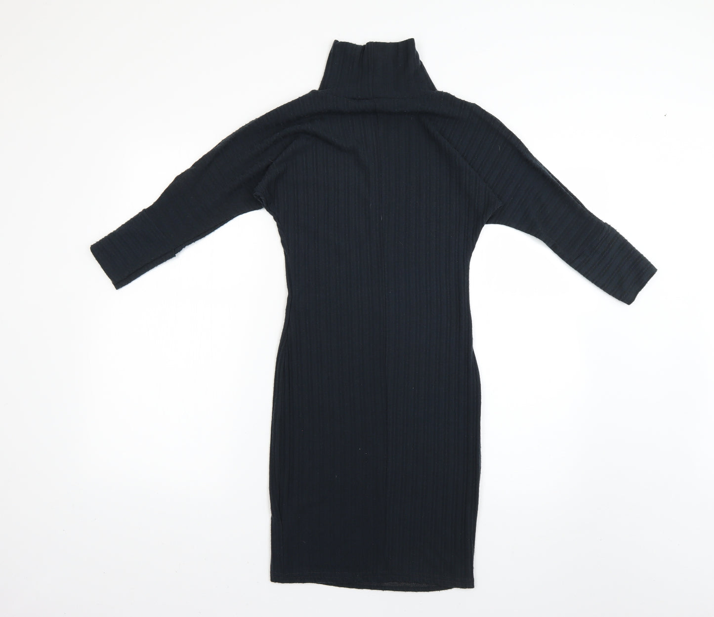 Select Womens Blue Striped  Jumper Dress  Size 8