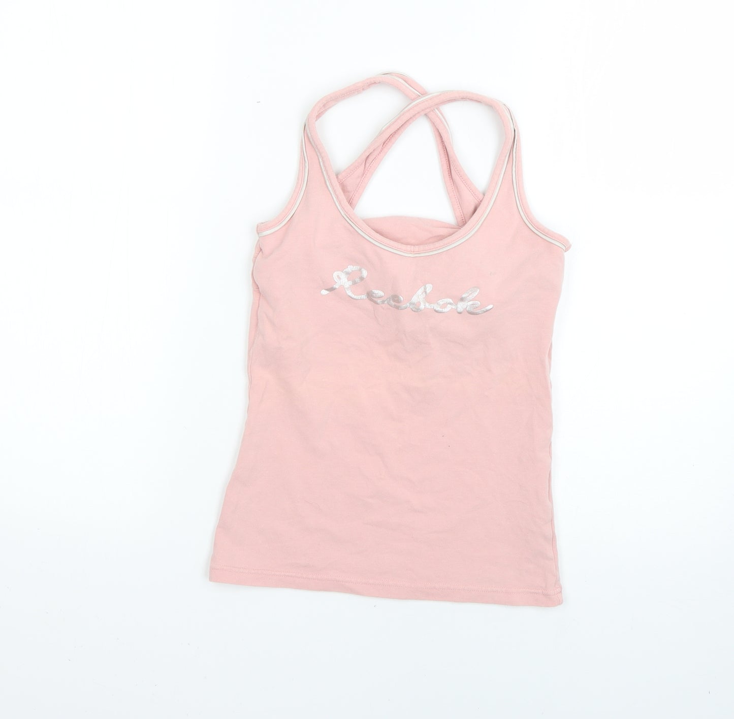 Reebok Womens Pink   Basic T-Shirt Size 8