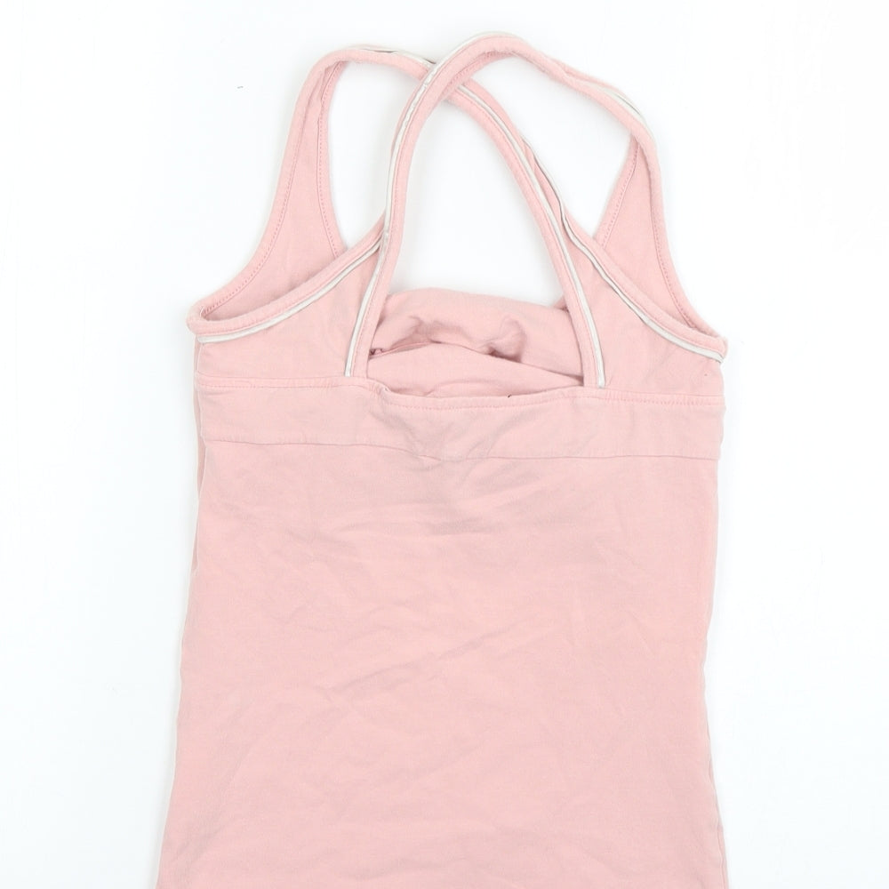 Reebok Womens Pink   Basic T-Shirt Size 8
