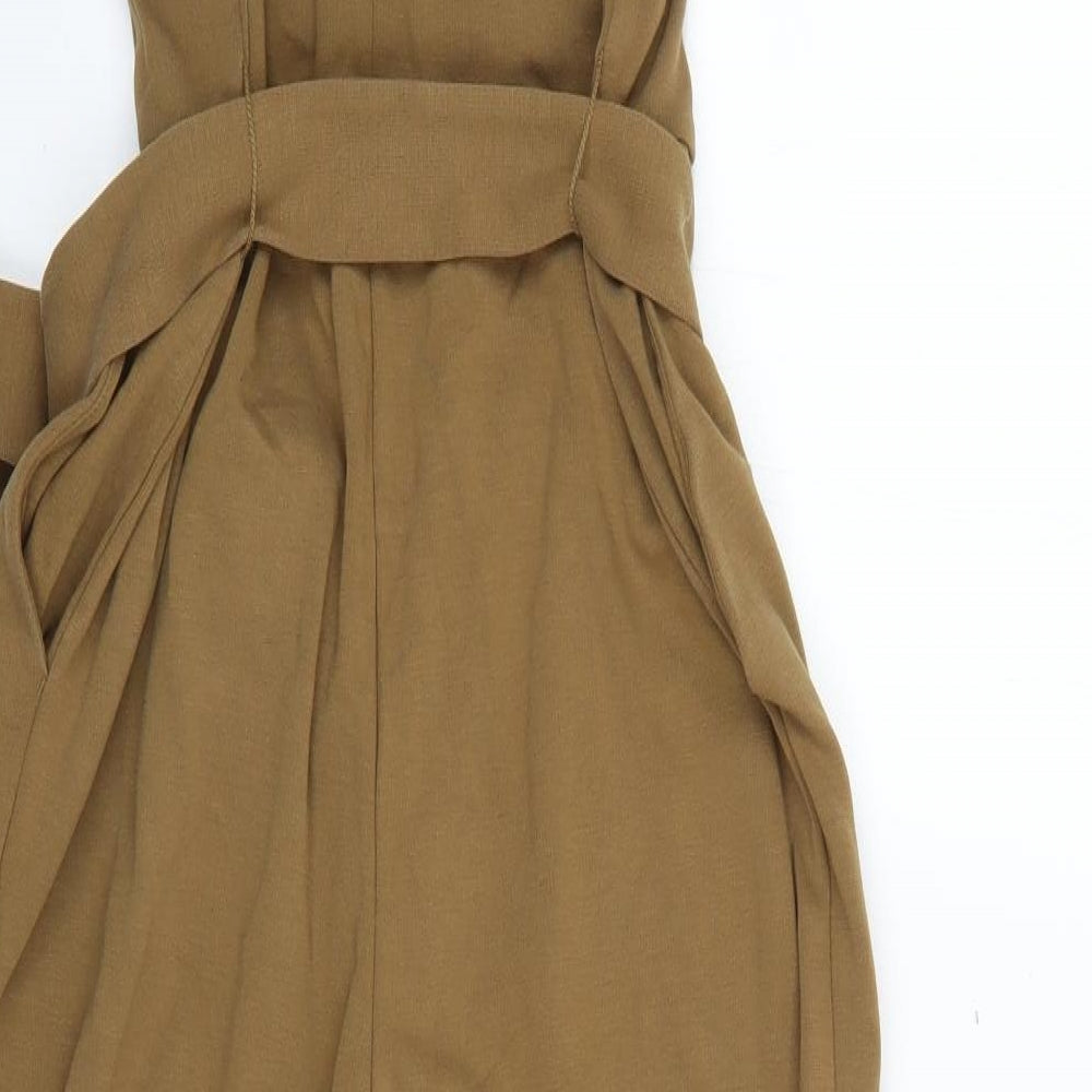 Preworn Womens Brown   Jumpsuit One-Piece Size S