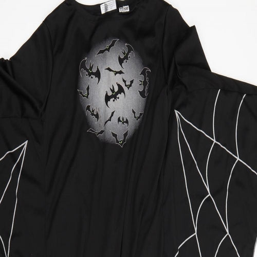 tesco Girls Black Geometric  Jumpsuit One-Piece Size 9-10 Years  - Halloween