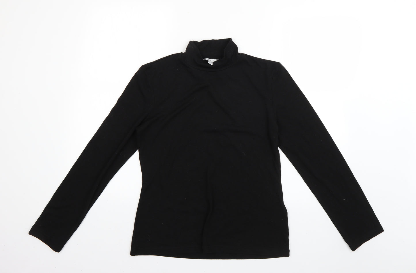 Warehouse Womens Black   Basic Blouse Size 14