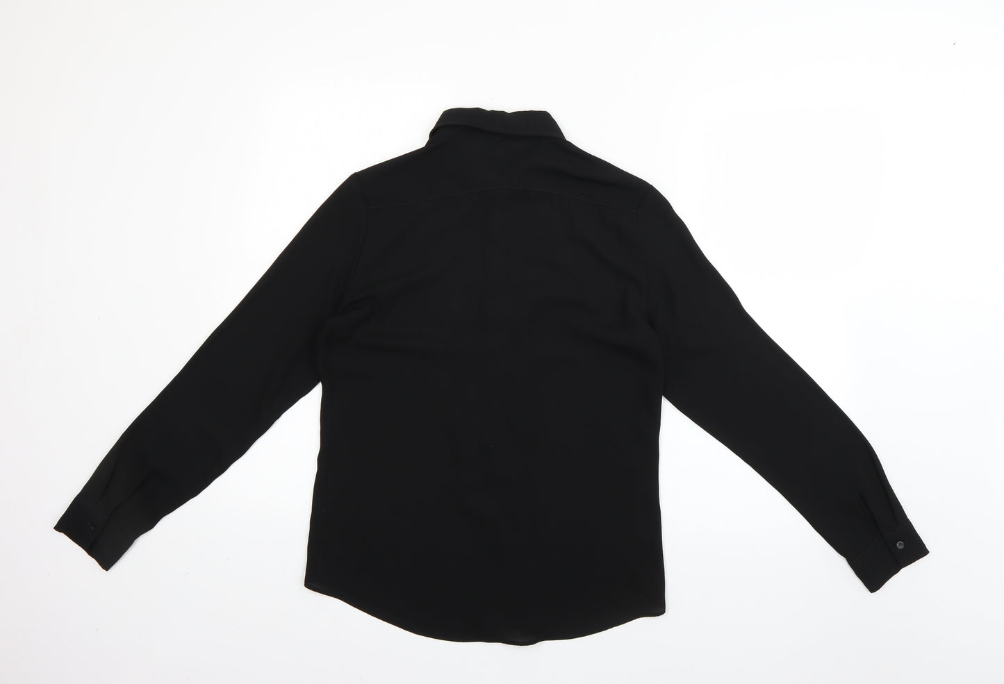 Atmosphere Womens Black   Basic Button-Up Size 10
