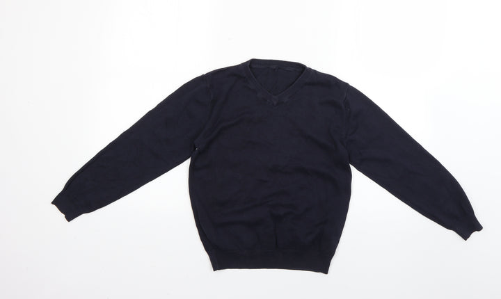 George Boys Blue   Pullover Jumper Size 8-9 Years
