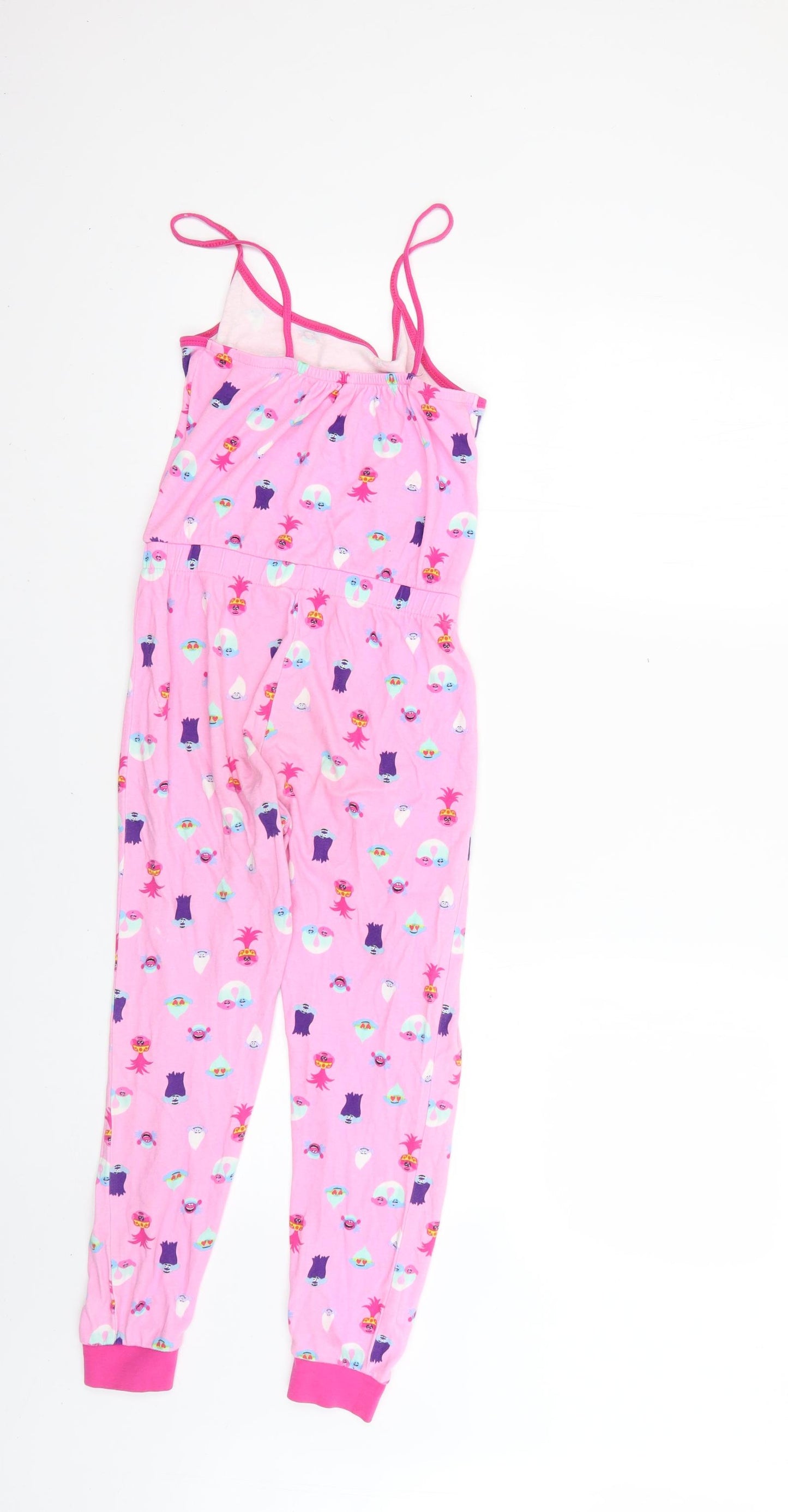 pgeorge Girls Multicoloured Geometric  Jumpsuit One-Piece Size 7-8 Years  - trolls