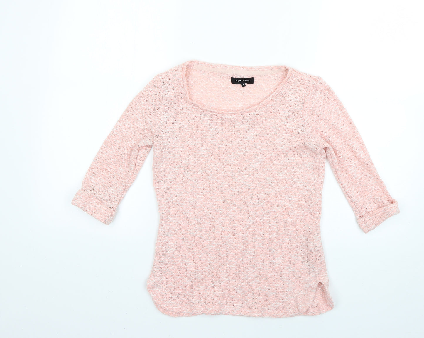 New Look Womens Pink   Pullover Jumper Size 8
