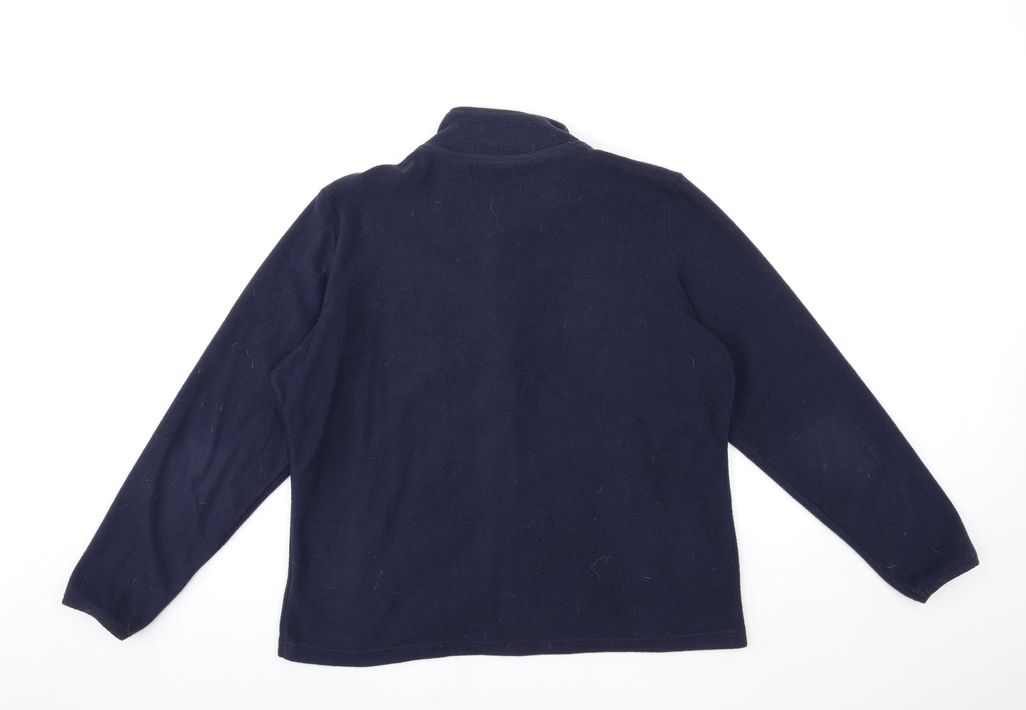 Marks and Spencer Womens Blue  Fleece Jacket  Size 18
