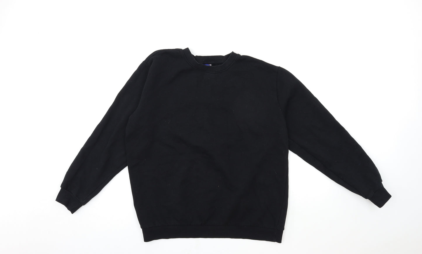 H&M Mens Black   Pullover Sweatshirt Size L