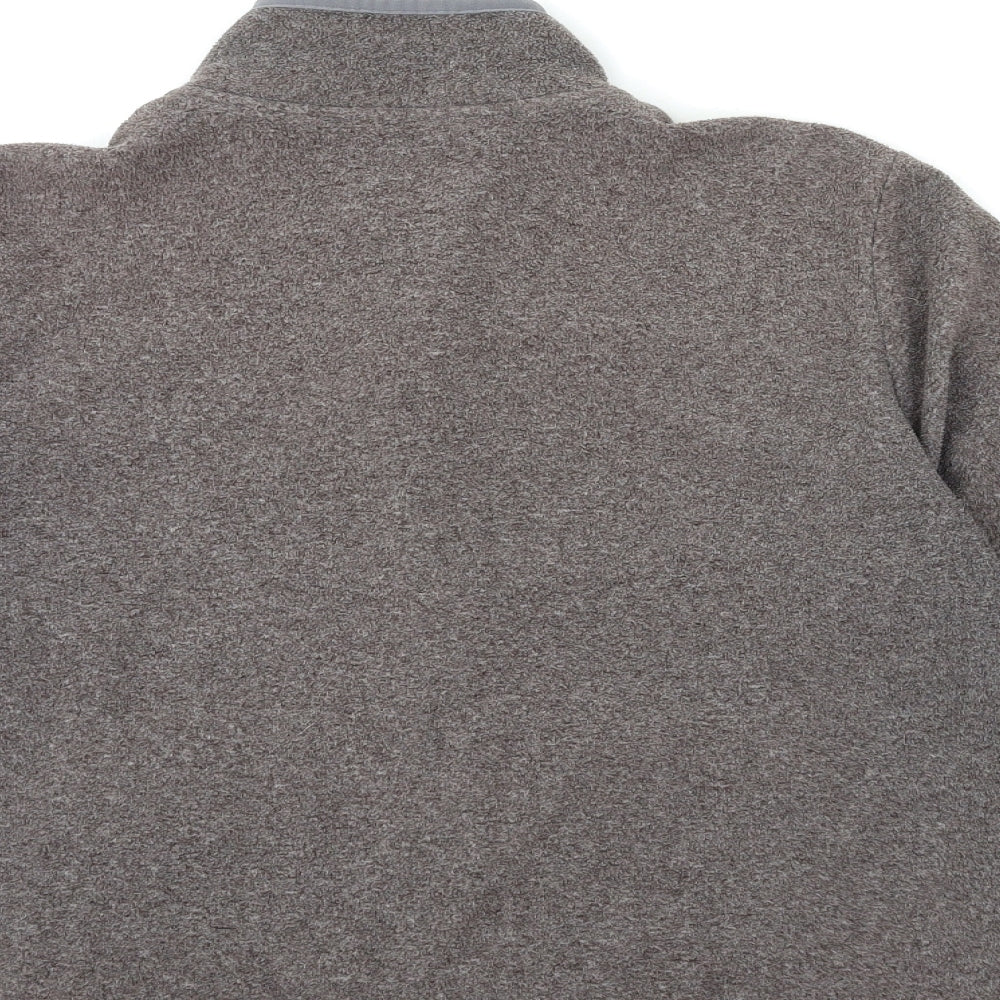 Marks and Spencer Womens Grey  Fleece Jacket  Size 18
