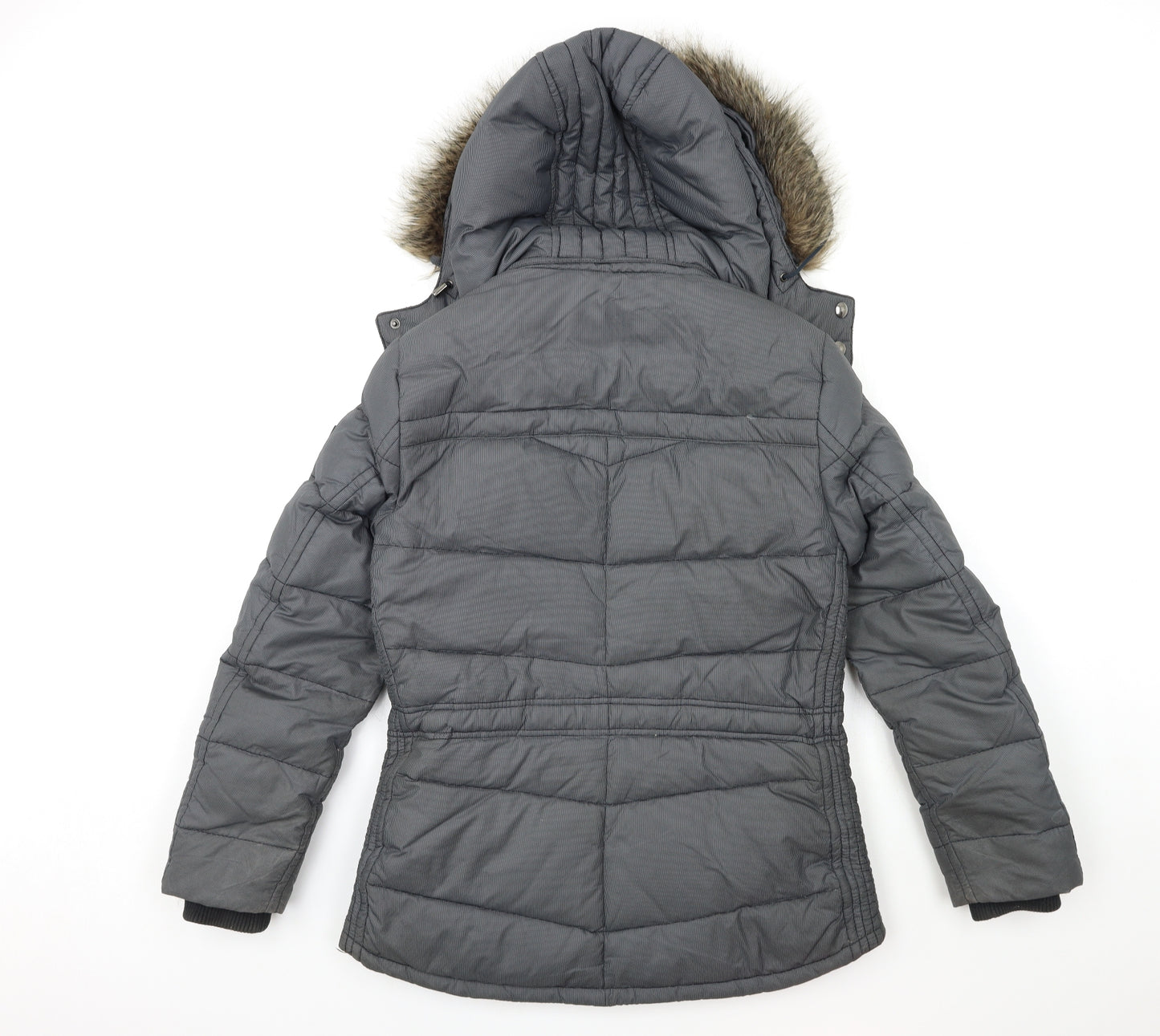 s.Oliver Womens Grey   Puffer Jacket Coat Size 10