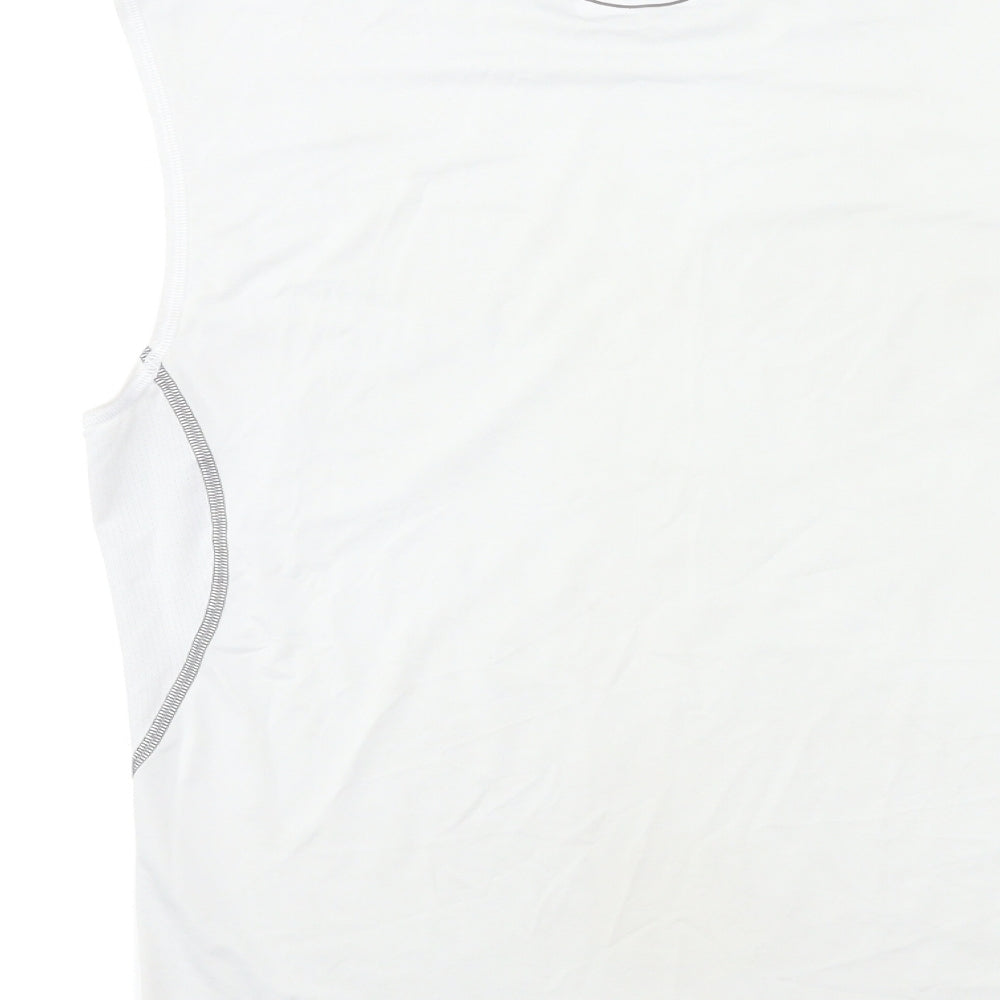 Under armour Mens Grey   Basic Tank Size L