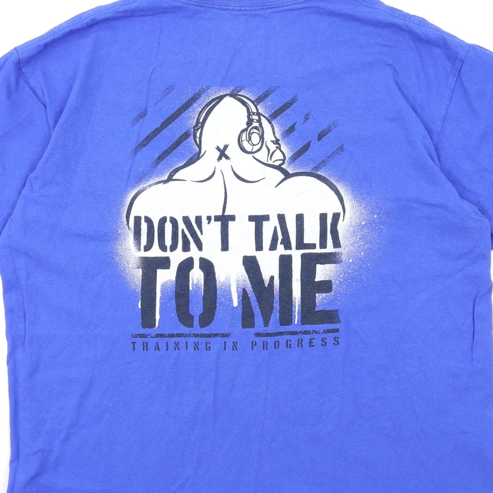 Xplosive Ape Mens Blue    T-Shirt Size L