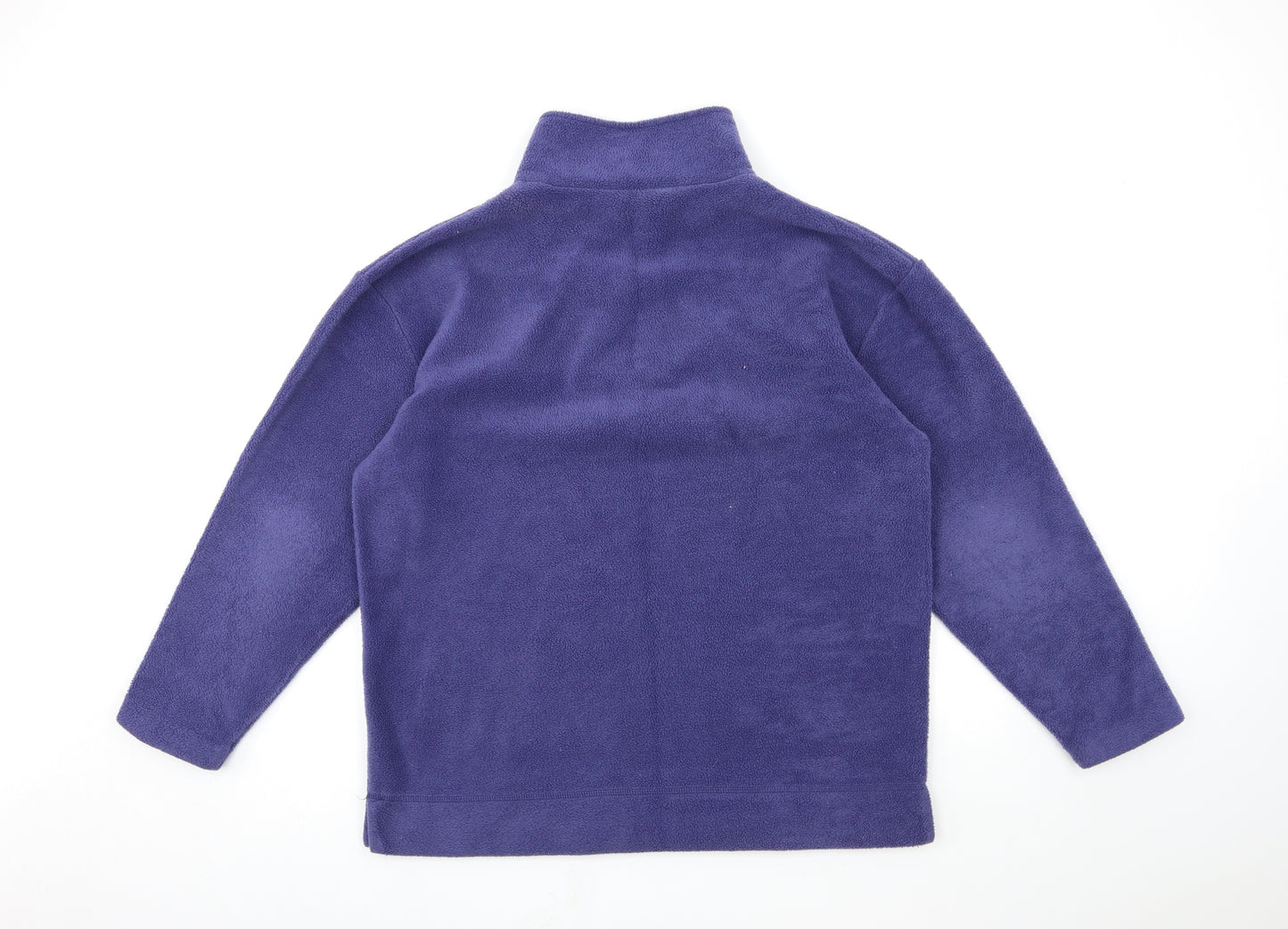 Modern classics Womens Purple  Fleece Jacket  Size 14