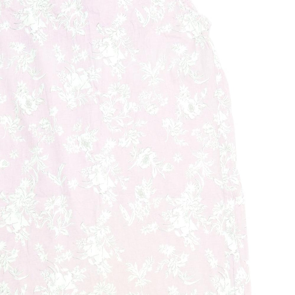 Arista Womens Pink Floral  Tank Dress  Size 14