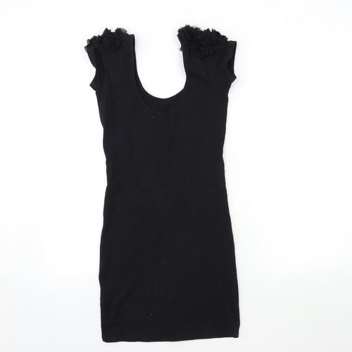 River Island Womens Black   Bodycon  Size 8