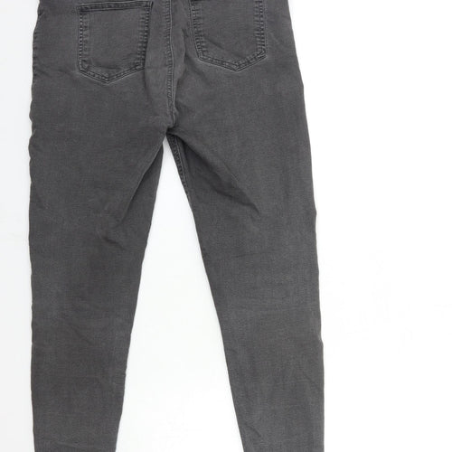 Marks and Spencer Womens Grey  Denim Jegging Jeans Size 12 L29 in