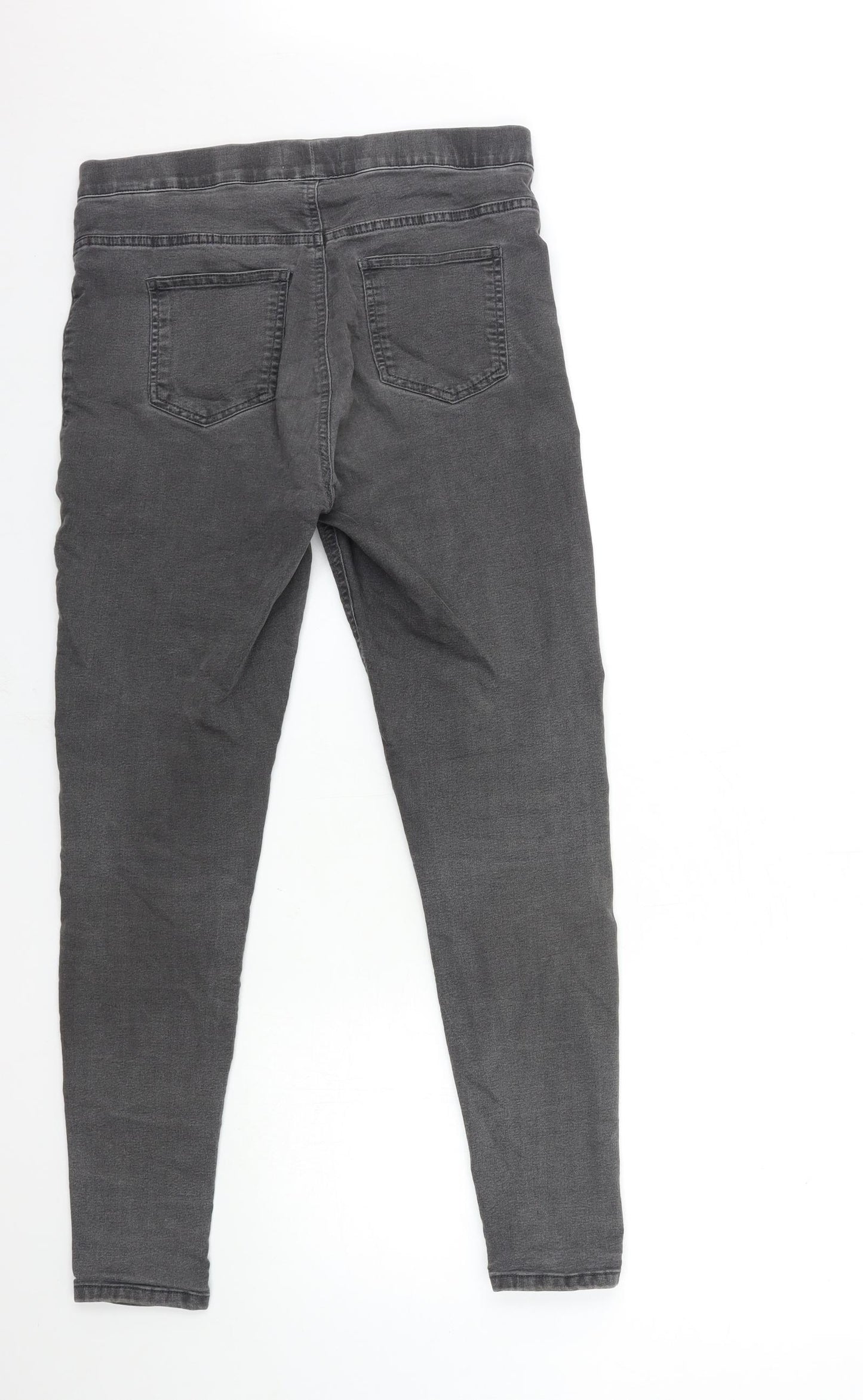 Marks and Spencer Womens Grey  Denim Jegging Jeans Size 12 L29 in