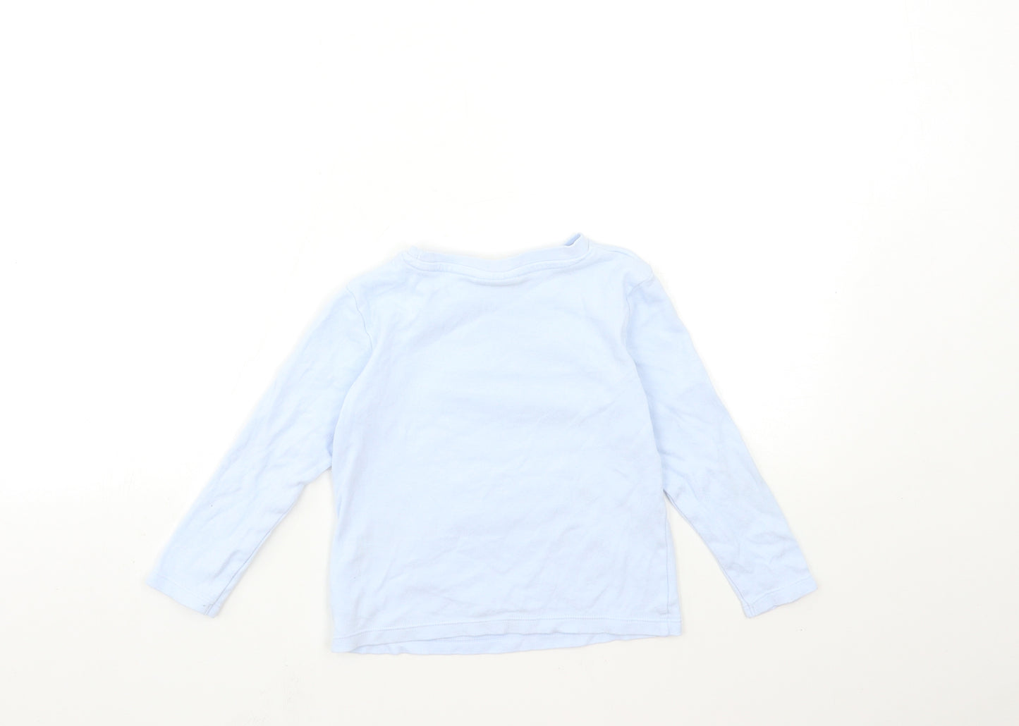 George Girls Blue   Basic T-Shirt Size 3-4 Years  - Peppa Pig