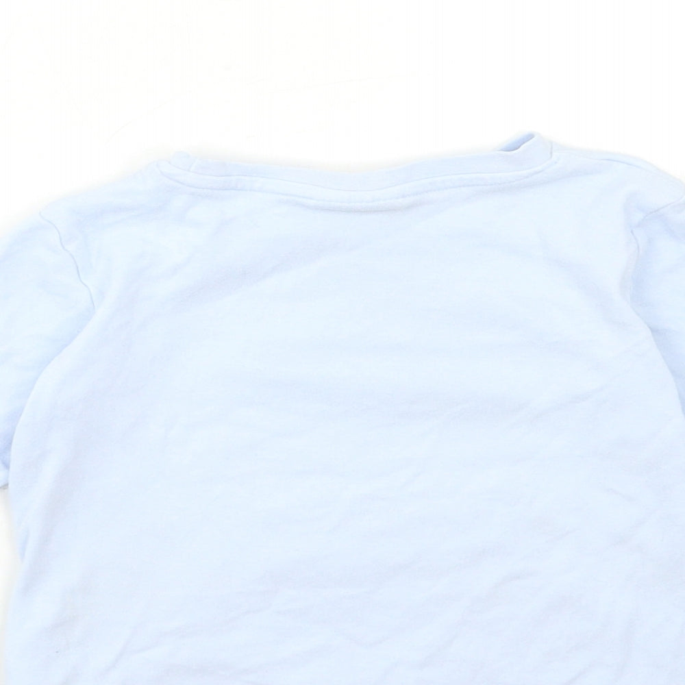 George Girls Blue   Basic T-Shirt Size 3-4 Years  - Peppa Pig