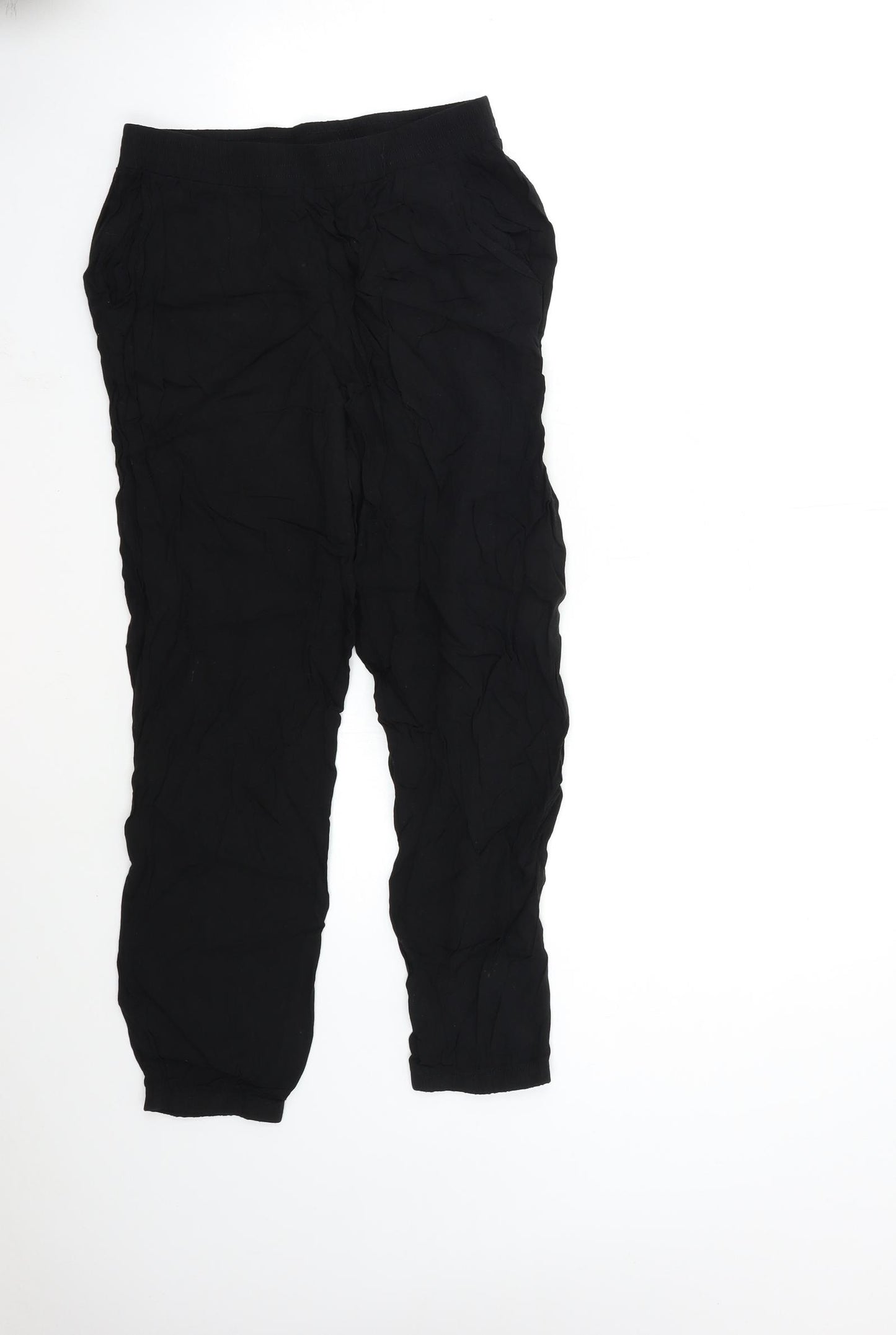 Atmosphere Womens Black   Trousers  Size 10 L25 in