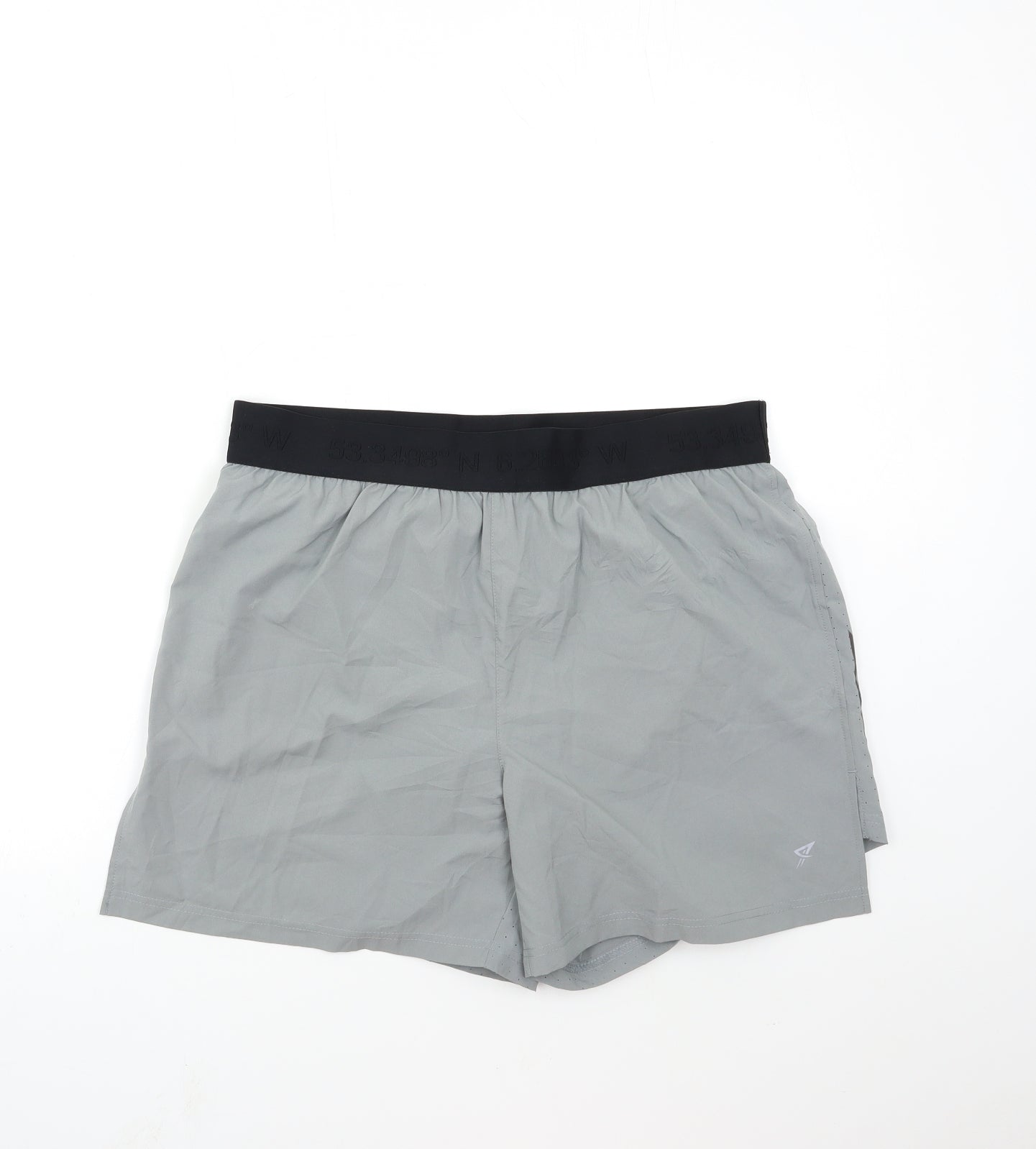 workout Mens Grey   Sweat Shorts Size L