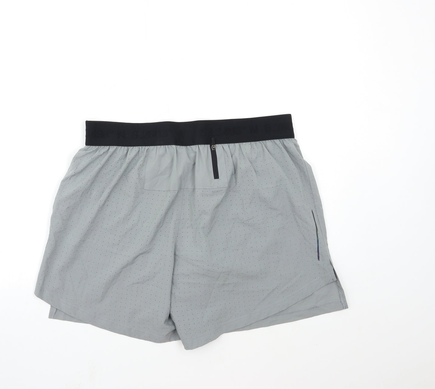 workout Mens Grey   Sweat Shorts Size L