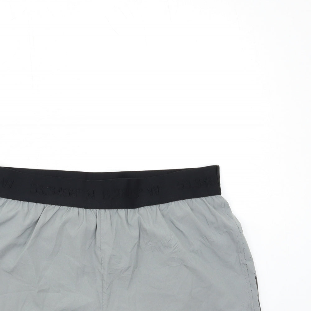 workout Mens Grey   Sweat Shorts Size L