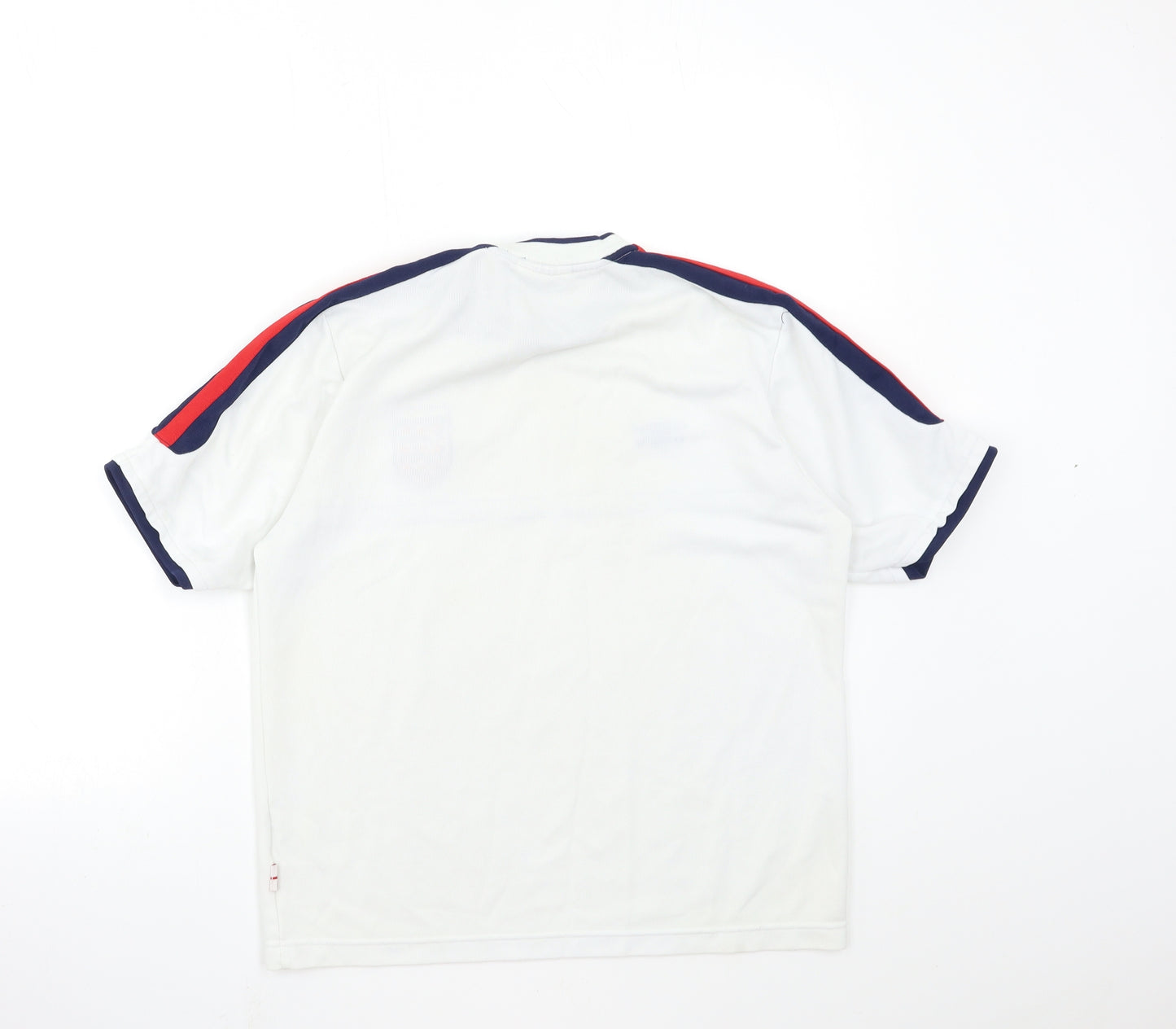 England FC Mens White   Basic T-Shirt Size M