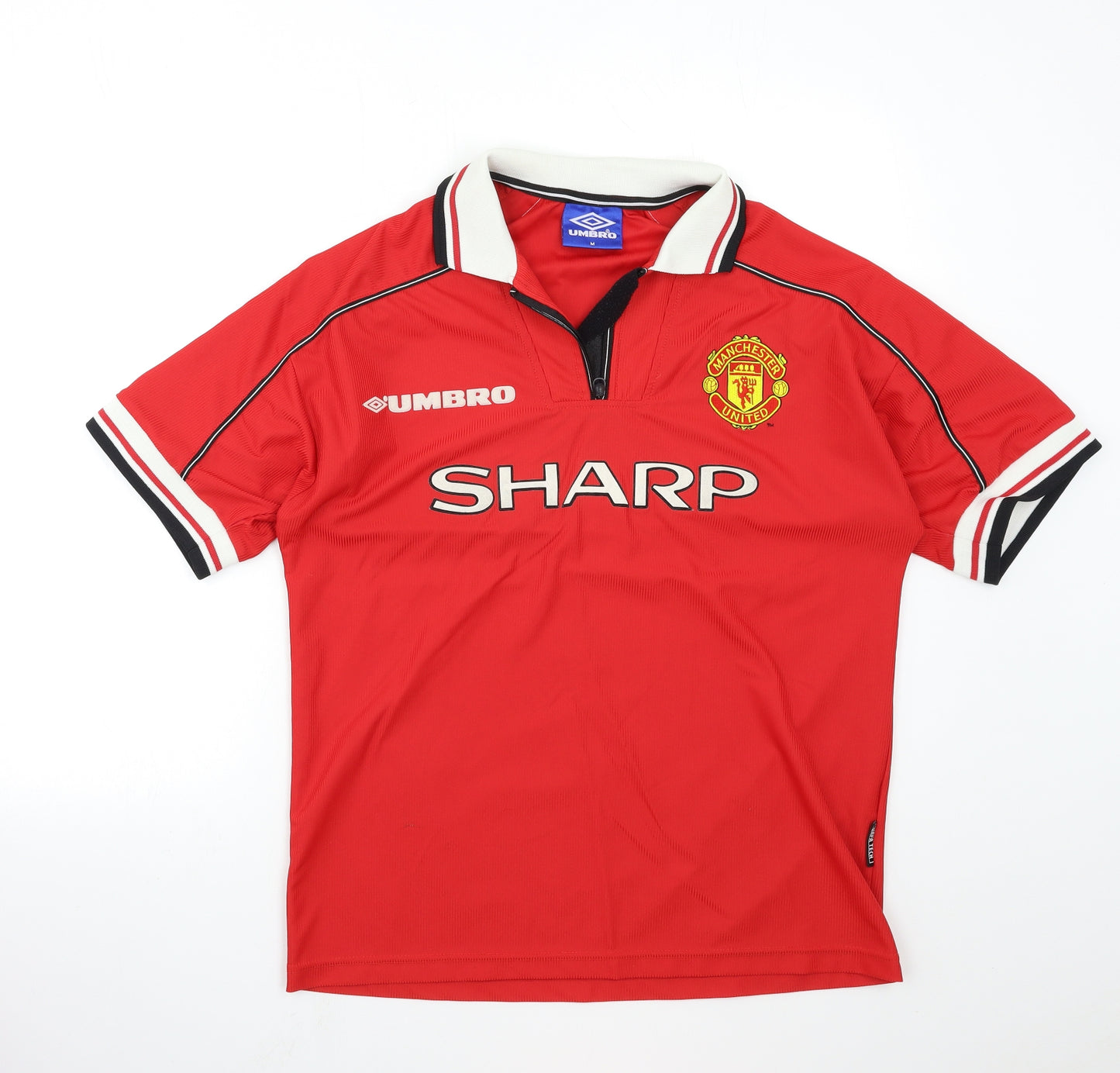 Manchester City FC Mens Red   Basic T-Shirt Size M
