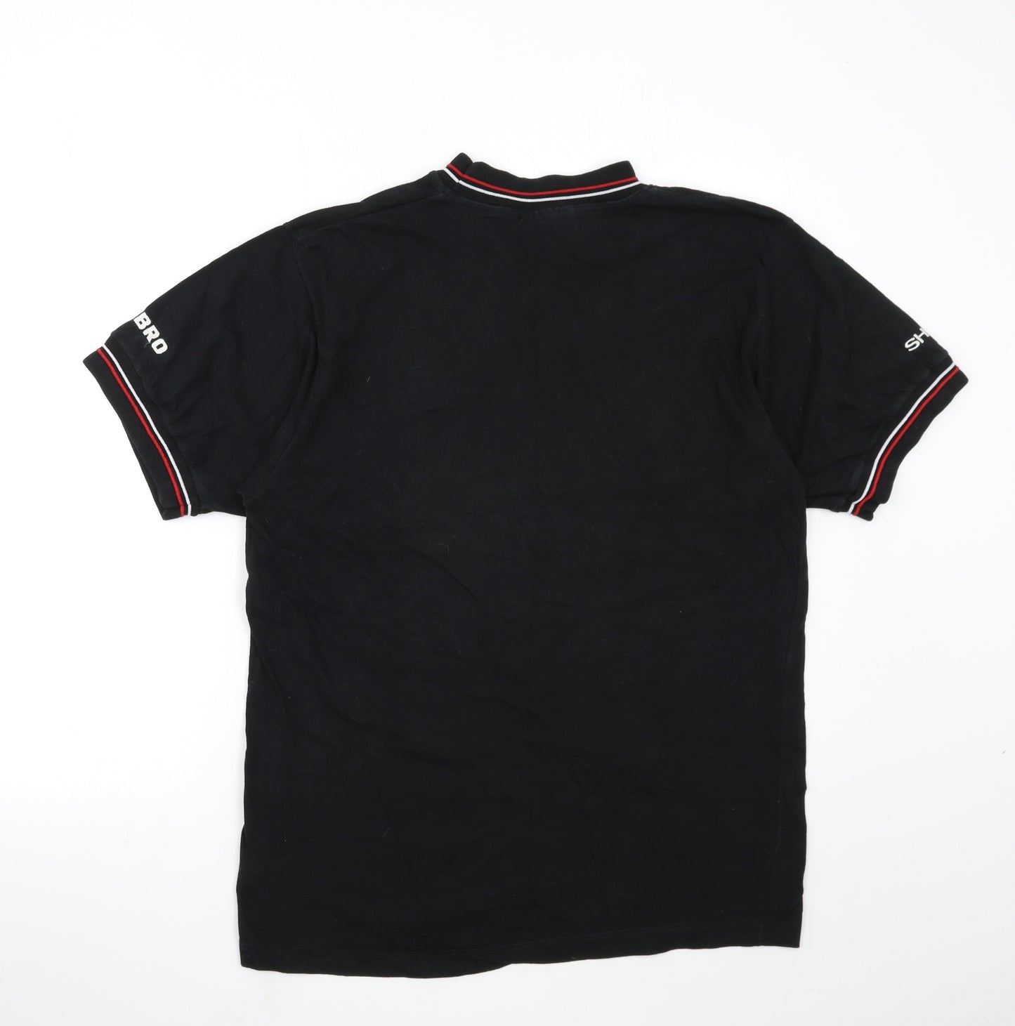 Manchester United Mens Black    T-Shirt Size M