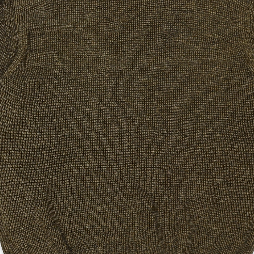 Maison Cinqcent Womens Yellow  Knit Pullover Jumper Size M