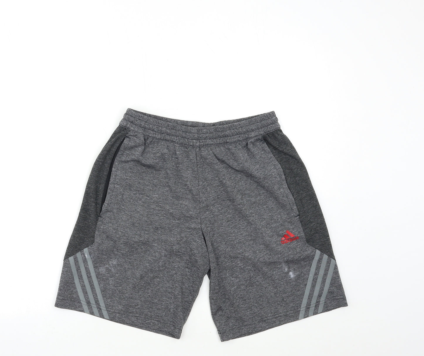 adidas Mens Grey   Sweat Shorts Size S