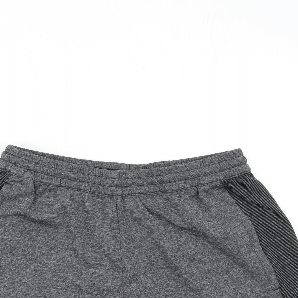 adidas Mens Grey   Sweat Shorts Size S