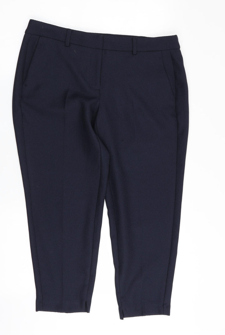 Dorothy Perkins Womens Blue Trousers Size 12 L23 in