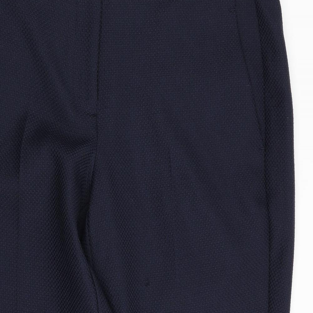 Dorothy Perkins Womens Blue   Trousers  Size 12 L23 in