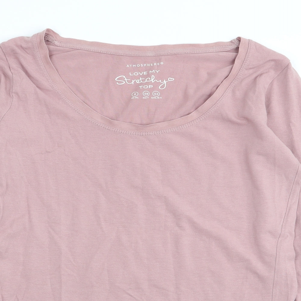 Primark Womens Pink   Basic T-Shirt Size 8