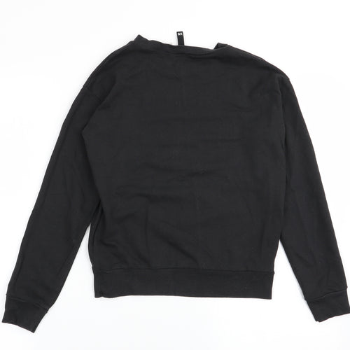 Divided by H&M Womens Black   Pullover Jumper Size XS