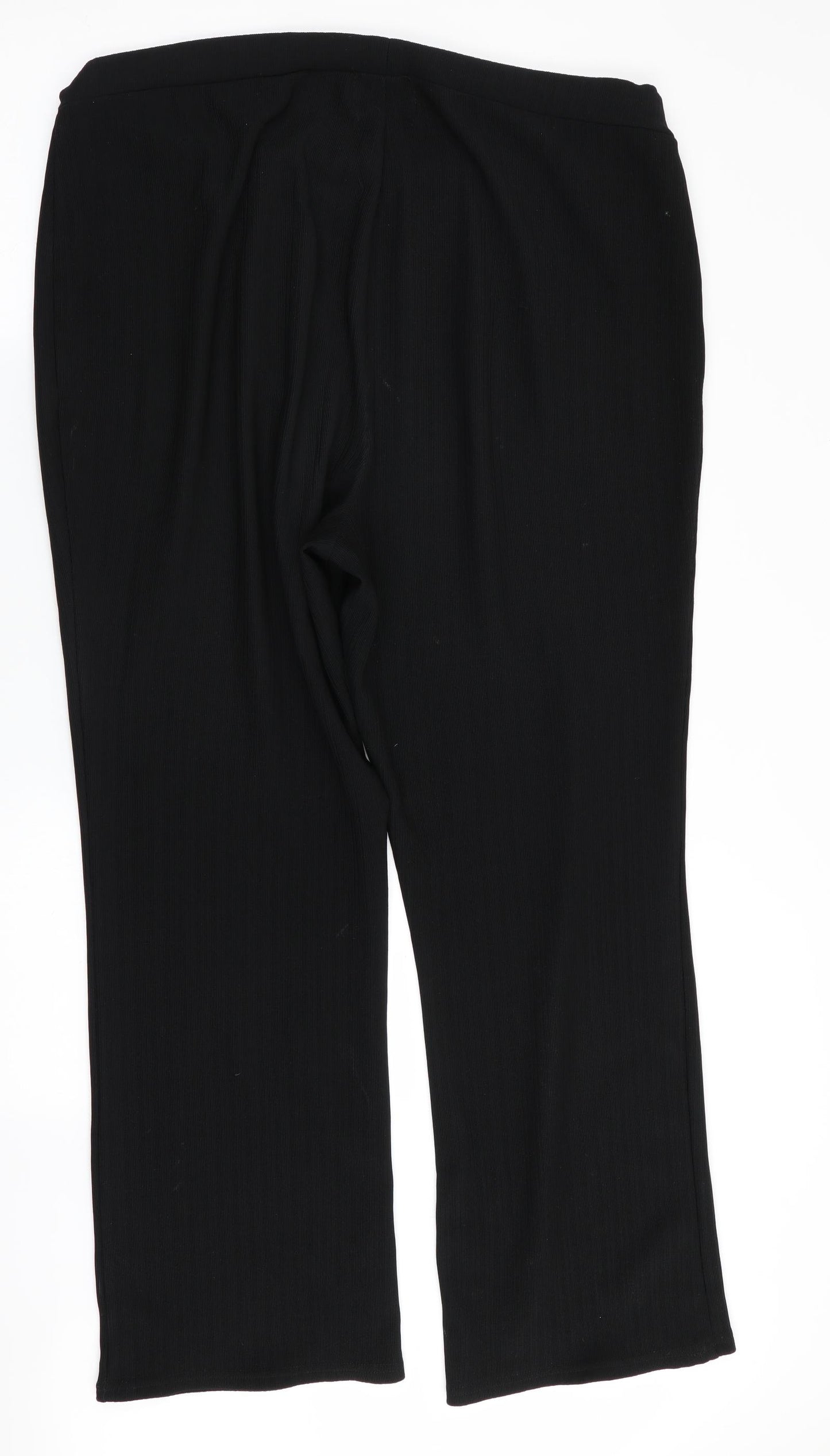 Soon Womens Black   Trousers  Size 18 L29 in - Stretch waistband
